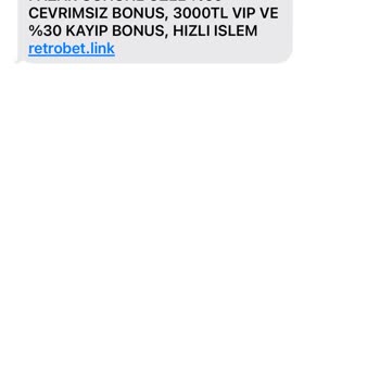 Tekrarlanan Ve İstenmeyen SMS'lerden Bıktım!