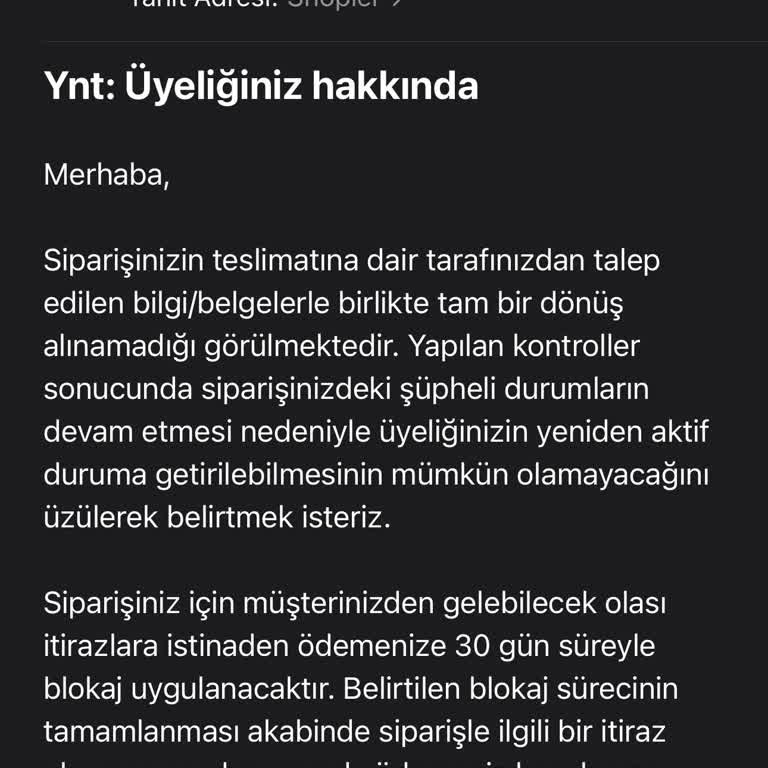 Haksız Hesap Askıya Alma Sorunu