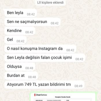 Hesabımdan İzinsiz Para Transferi