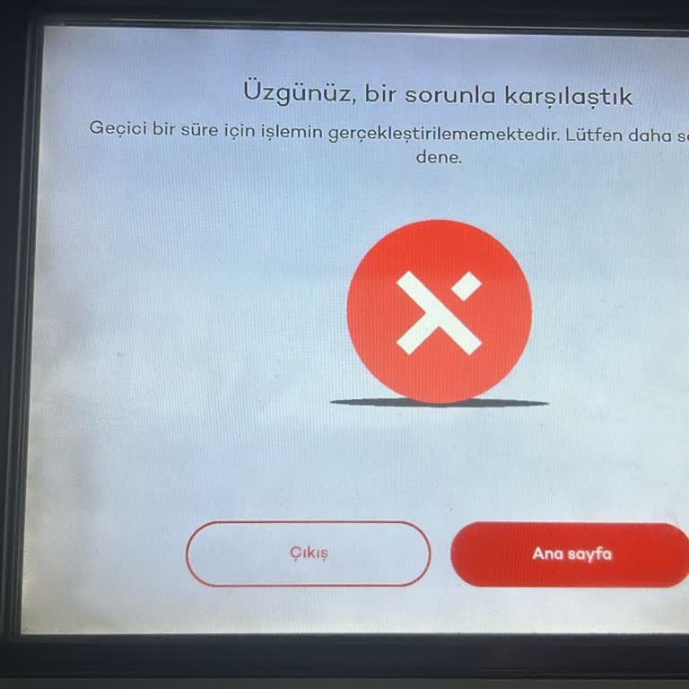 Akbank Ortaköy ATM'lerinde Süregelen Arızalar Ve Hizmet Eksiklikleri