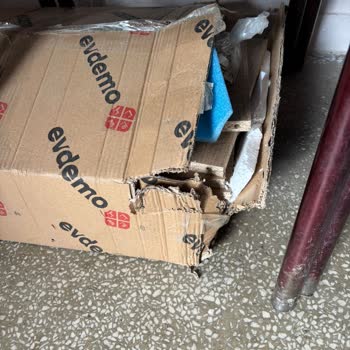 Evdemo Home Design İle Gelen Hayal Kırıklığı: Teslimat Ve Hasarlı Ürün Sorunu!