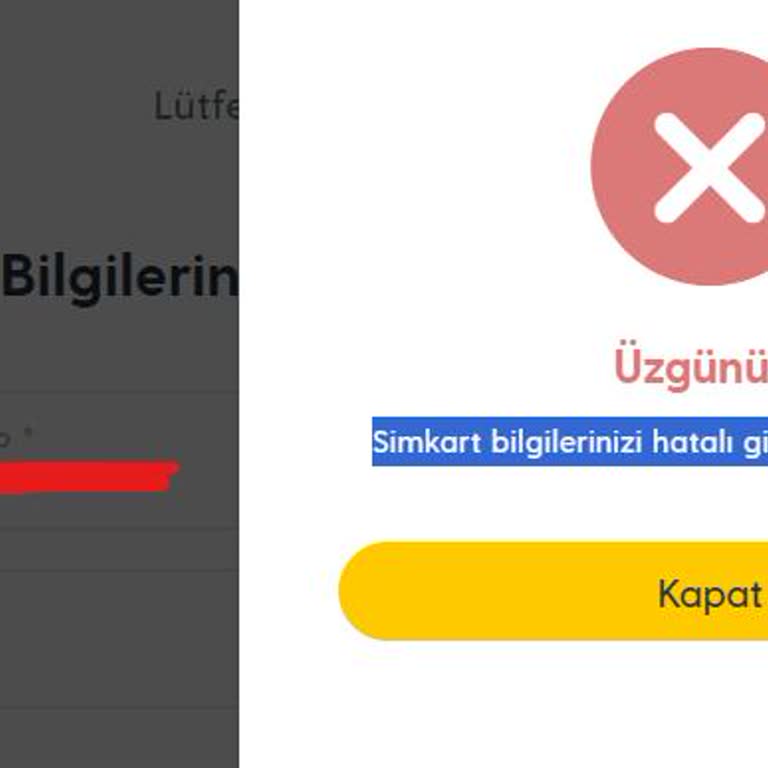Numara Taşıma Sürecinde Aktivasyon Sorunu