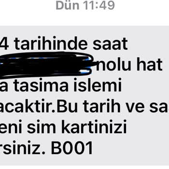 Türk Telekom Bayisinde Hattımı Taşıyamama Sorunu