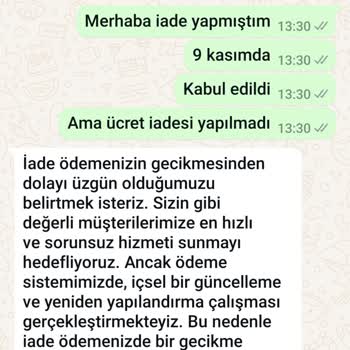Ücret İadesi Bekleyen Müşterinin Sabır Testi
