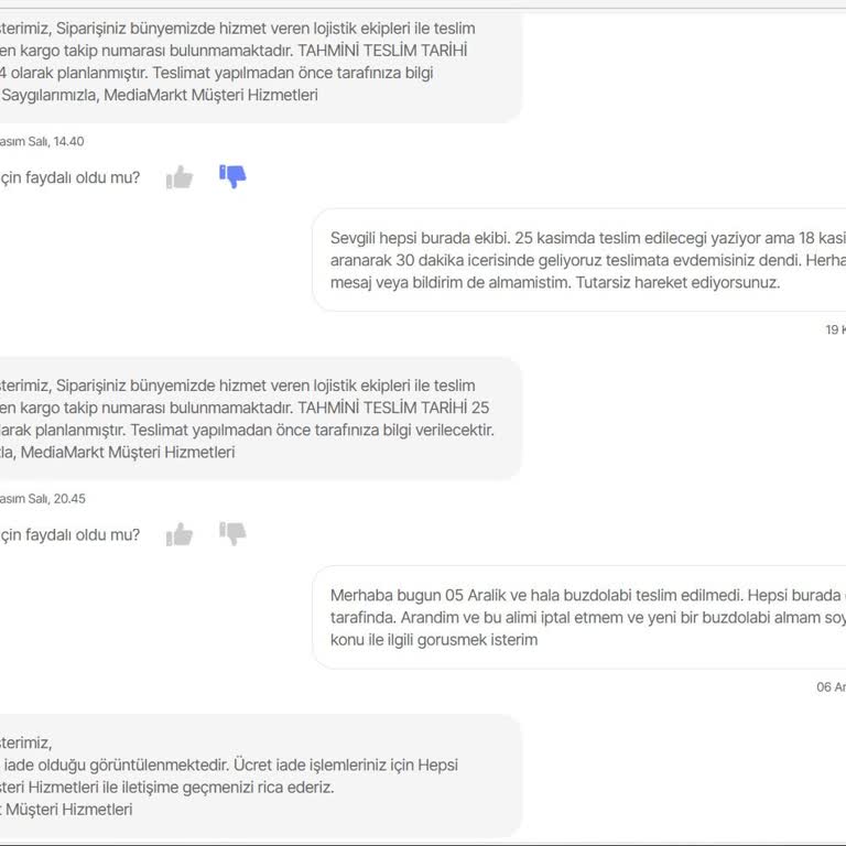 Hepsiburada Ve Media Markt İş Birliğinde Hayal Kırıklığı: Teslim Edilmeyen Buzdolabı