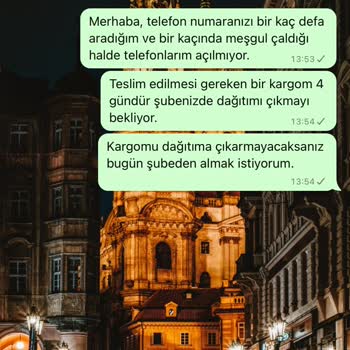 Kargoist'in Teslimat Gecikmesi Ve İletişimsizlik Sorunu