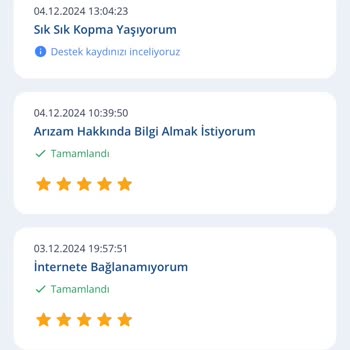 TurkNet İnternet Kopma Sorununa Çözüm Bekliyorum