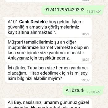 A101 Online Siparişte Tavuk Eksikliği Ve İade Sorunu