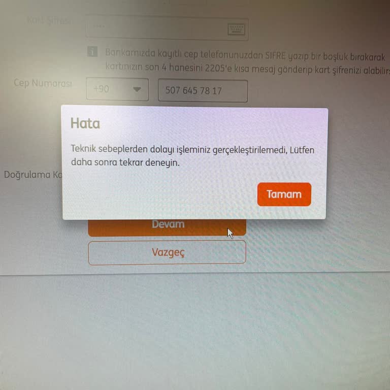 Müşteri Temsilcisine Ulaşamama Ve Teknik Sorunlar