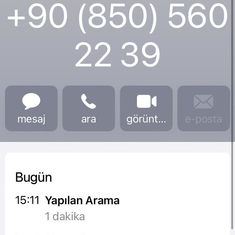 08505602239 Yıllardır Arıyor!