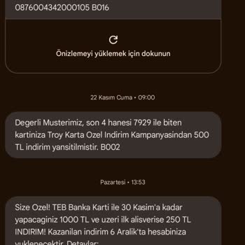 TEB Bonus Kampanyasında Yaşanan Sorun