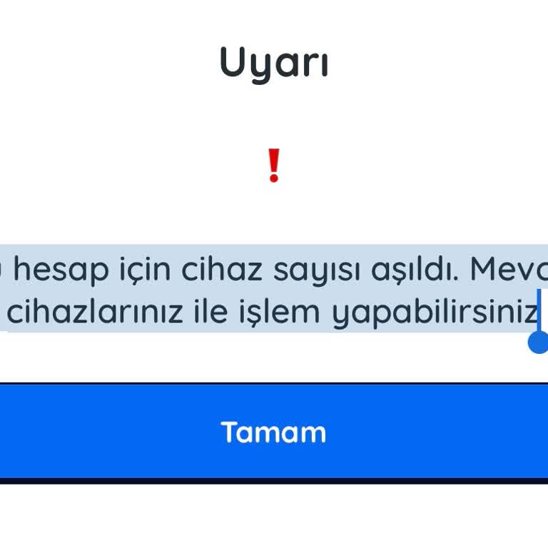 Kazandırıo Uygulamasında Cihaz Sınırı Sorunu