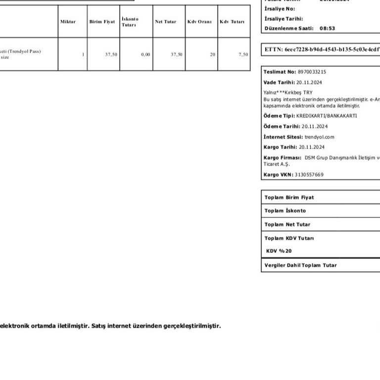 Trendyol Paslarının İadesi Sorunu