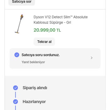 Hediye Ürün Eksikliğiyle Karşılaştım