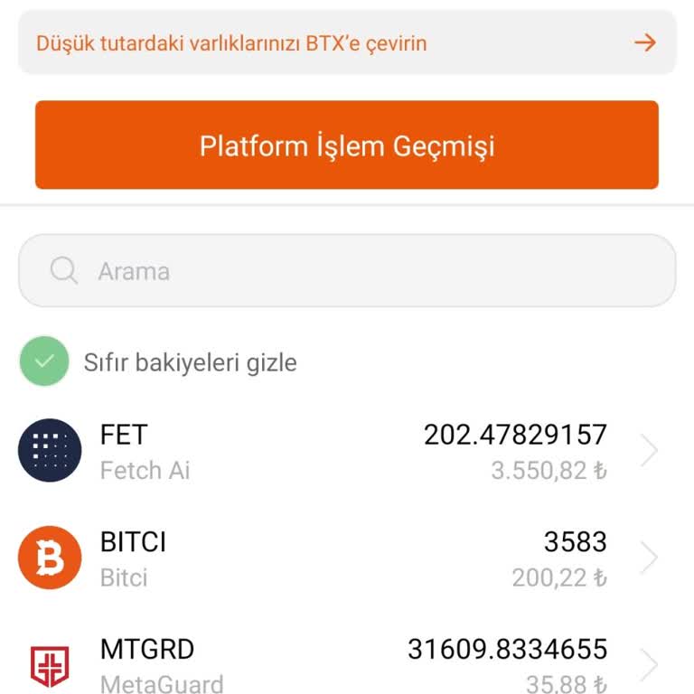 FET Tokenlerde Sabit Fiyat Sorunu