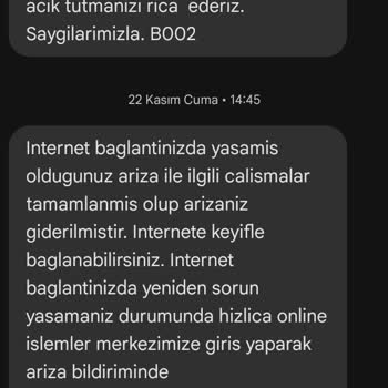 Haksız Fatura Ücreti Ve Çözülemeyen İnternet Sorunu