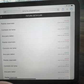 Temu Shop'ta Yanıltıcı Üyelik Ve Para Talebi