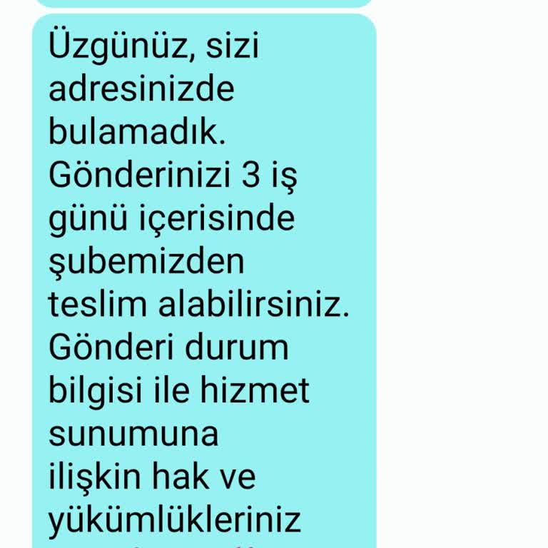 Kargo Teslimatında Büyük Sorun: Adresime Ulaşamayan Aras Kargo