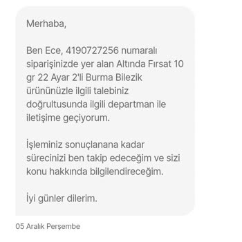 Bileziklerde Patent Damgası Eksikliği Ve Değişim Sorunu