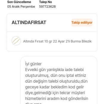 Bileziklerde Patent Damgası Eksikliği Ve Değişim Sorunu