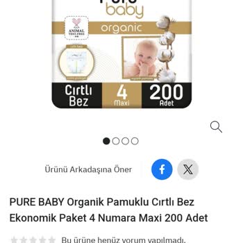 Purebaby Bebek Bezi Kalite Sorunu