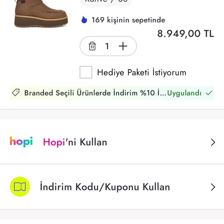 İndirim Kayboldu, Alışverişim Engellendi!