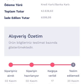 İade Edilmeyen Ücretler İçin Yardım Bekliyorum