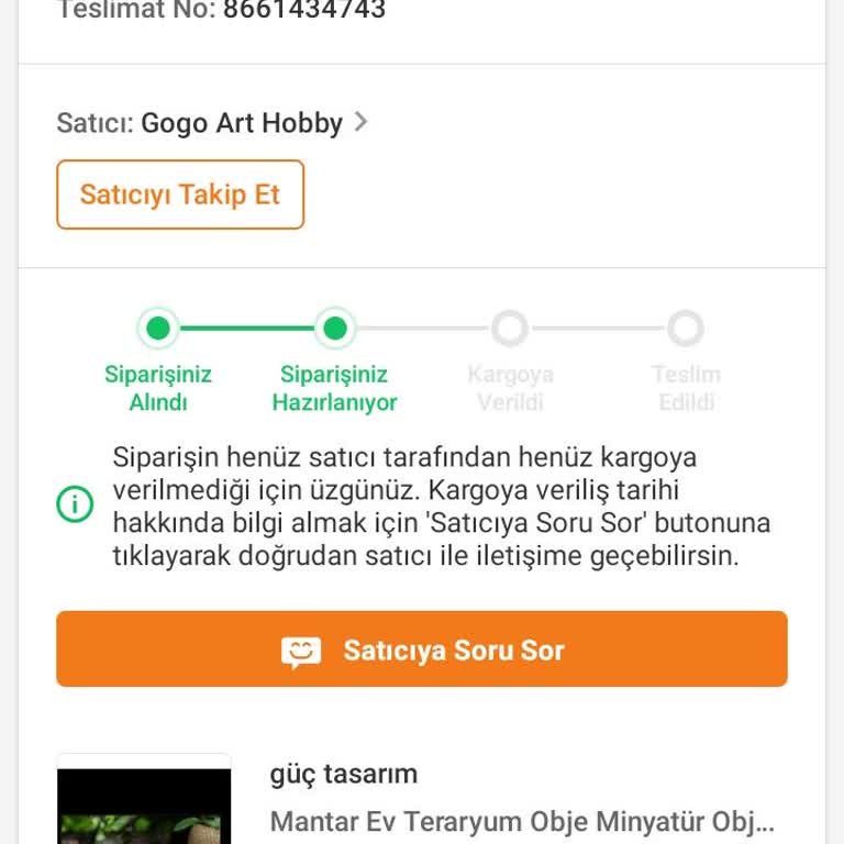 Siparişim 4 Aydır Teslim Edilmiyor