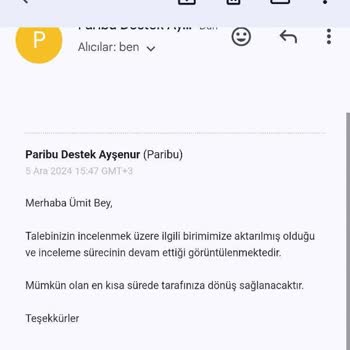 Paribu'da İletişim Sorunu Ve Para İadesi Mağduriyeti