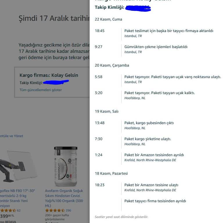 Amazon Türkiye'de Belirsizlik Ve İletişim Sorunu