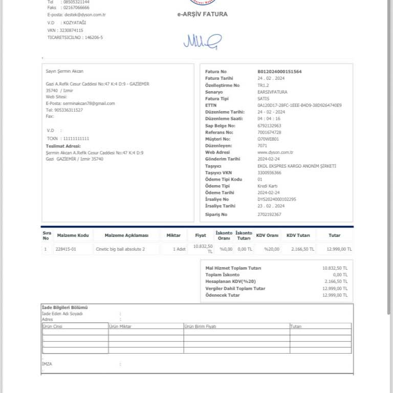 Dyson Süpürgemin Hortum Ve Başlık Sorunu Çözümsüz Kaldı