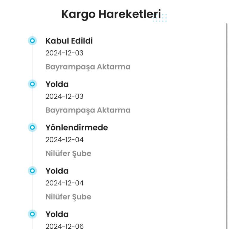 Kargo Teslimatında Yaşanan Karmaşa
