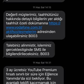 Taahhüt Yenilenmedi Faturalar Kabardı