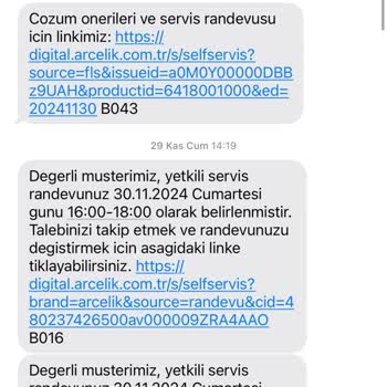 Arçelik'ten Klima Montaj Sorunu Ve Yetersiz Hizmet