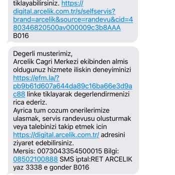 Arçelik'ten Klima Montaj Sorunu Ve Yetersiz Hizmet