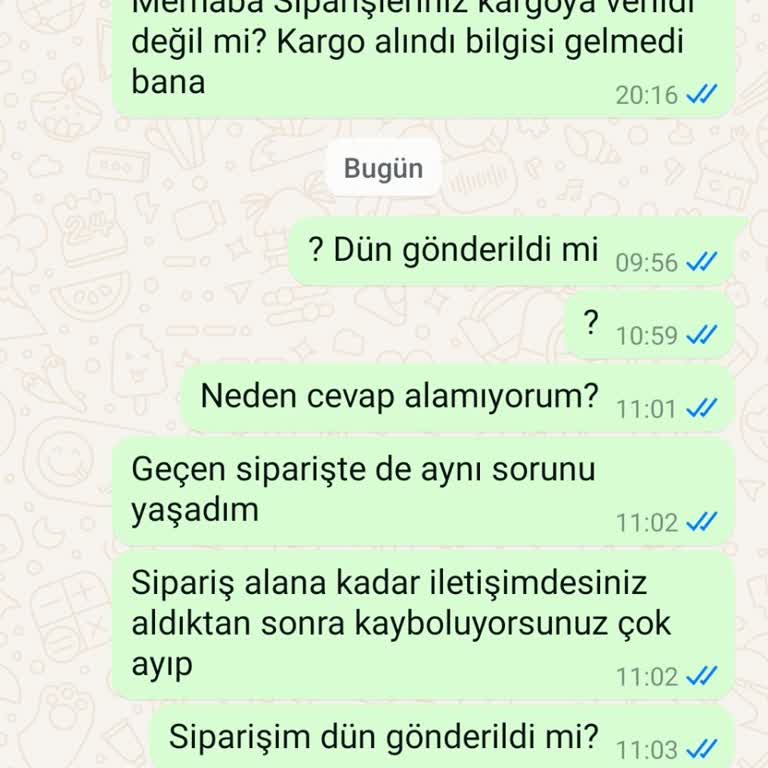 Parfüm Siparişi Sonrası İletişim Ve Kargo Sorunu