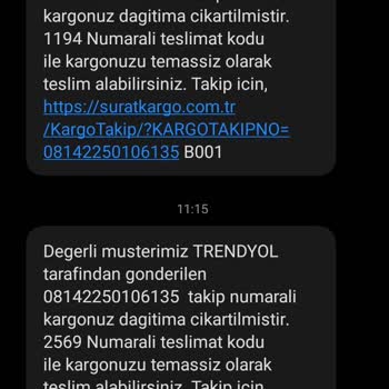 Teslim Edilmeyen Kargo Ve İlgisiz Hizmet