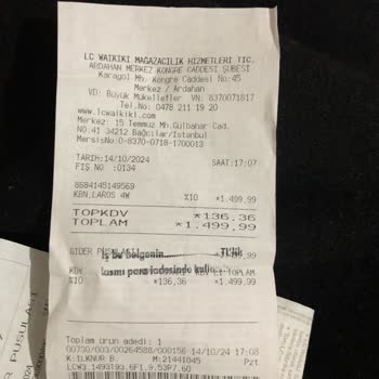 LCW Kaban Tüylenme Sorunu