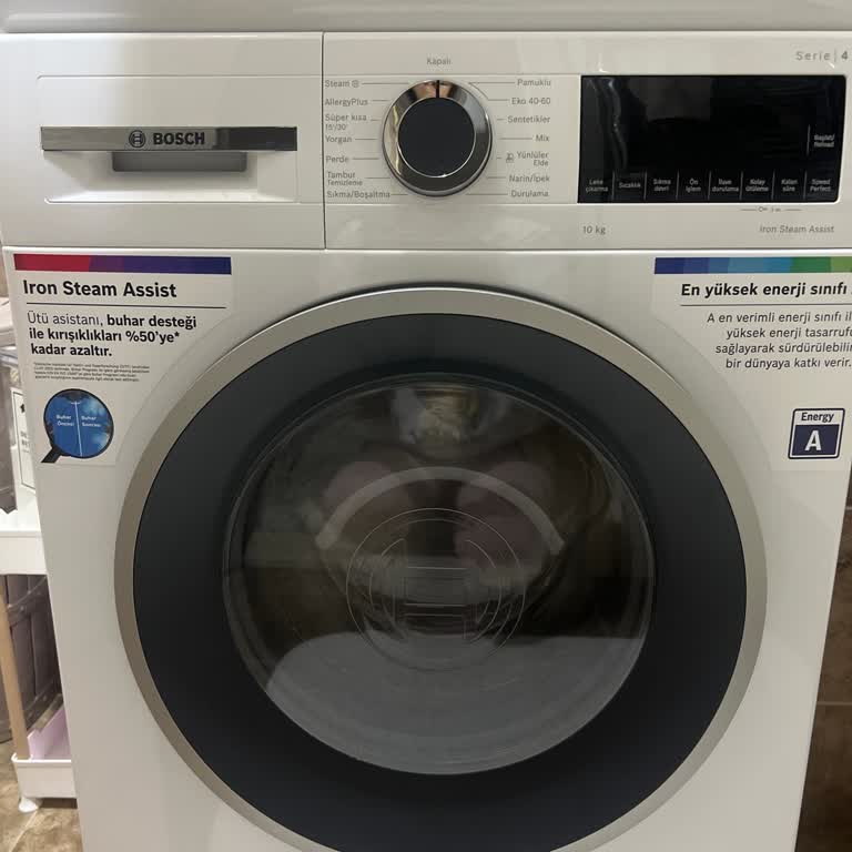 Bosch Çamaşır Makinesi Lekeleri Çıkarmıyor
