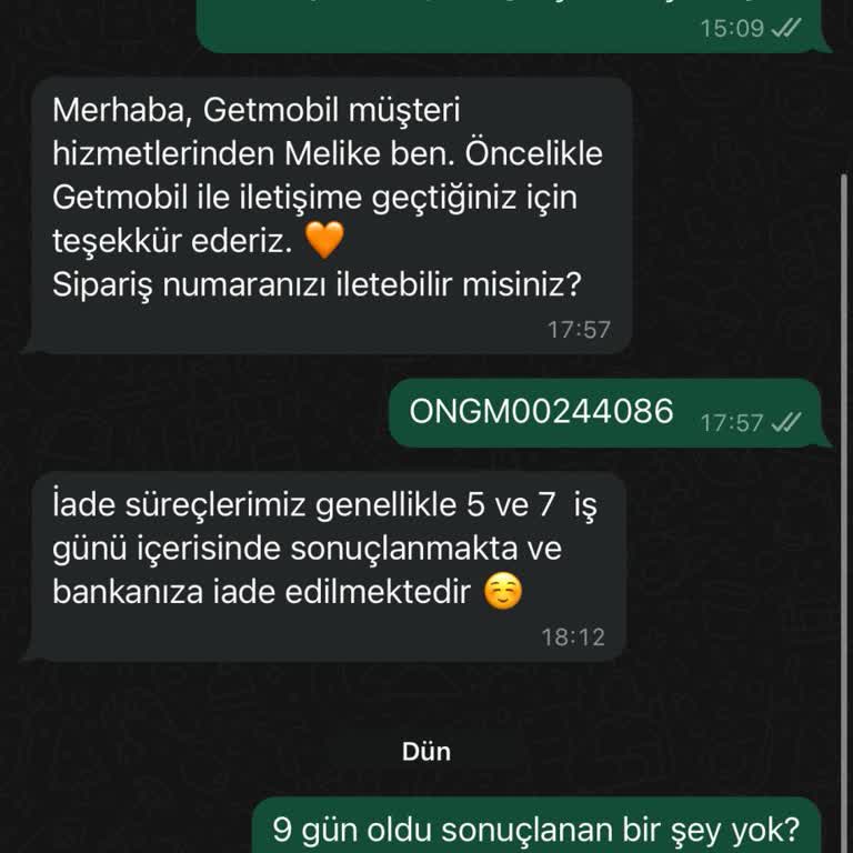 İade Sürecinde Yaşanan İletişim Sorunları Ve Gecikme