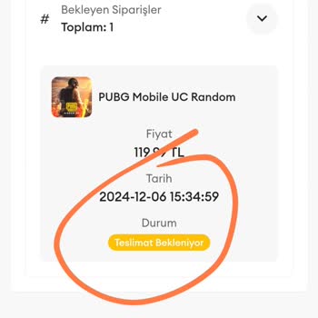 Teslim Edilmeyen Sipariş Sorunu
