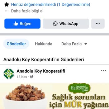 Anadolu Köy Kooperatifi Alakasız Ürün Gönderiyor