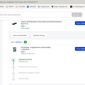 Kargolanmayan Ürün Ve İlgisiz Müşteri Hizmetleri