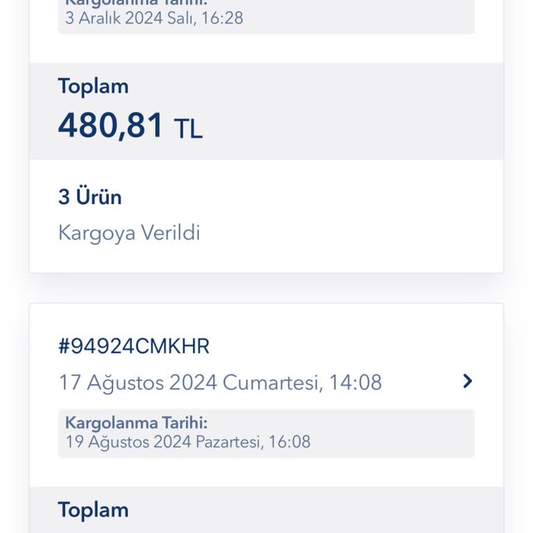 Sipariş Gecikmesi: 9 Günlük Bekleyiş