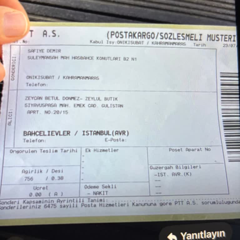 İade Edilmeyen Ücret Ve Müşteri Hizmetleri Sorunu