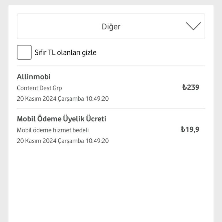 Vodafone Pay Yanlış Fatura Ve Habersiz Üyelik Ücreti Şoku!