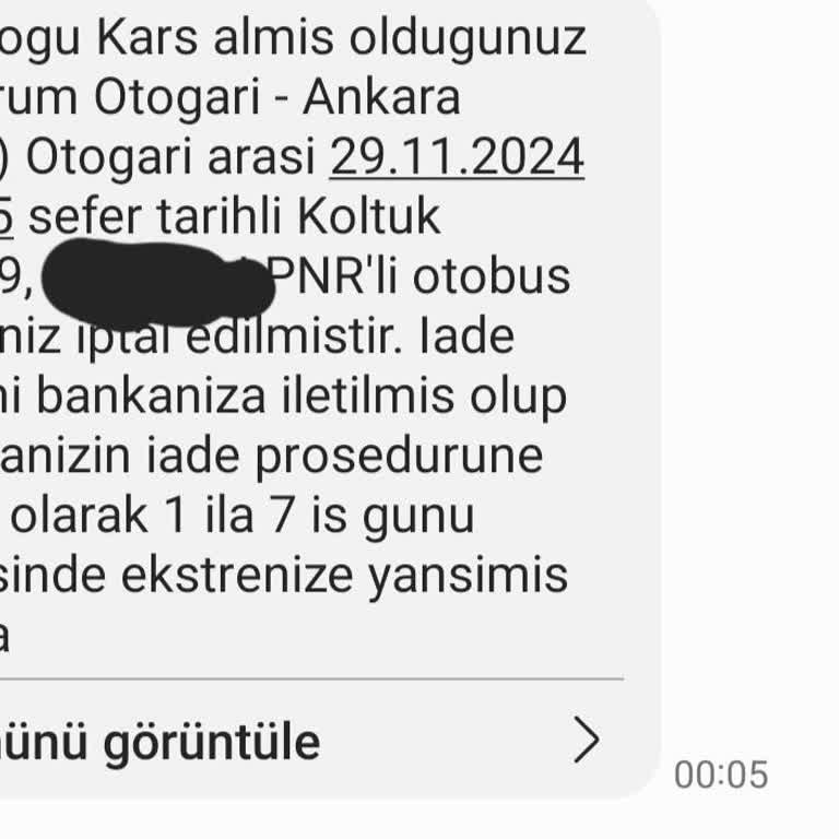 Geciken Para İadesi Ve Yanıtsız Bekleyiş