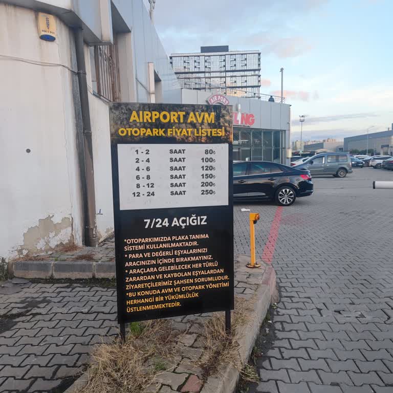 Airport AVM'de Haksız Otopark Ücreti Şikayeti