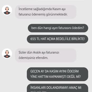 Ödenen Faturaya Rağmen Kaldırılmayan Hat Kısıtlaması