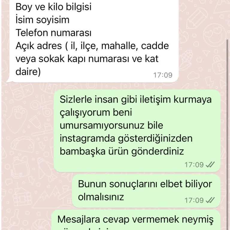 Yanıltıcı Ürün Ve İletişimsizlik Sorunu